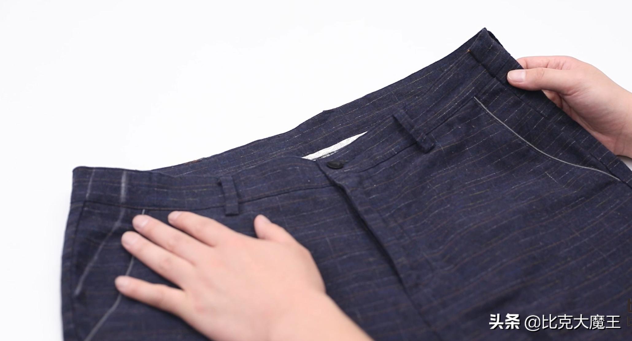 裤子裤腰大了不要扔！不用剪不用拆，教你轻松收裤腰，方法太棒了