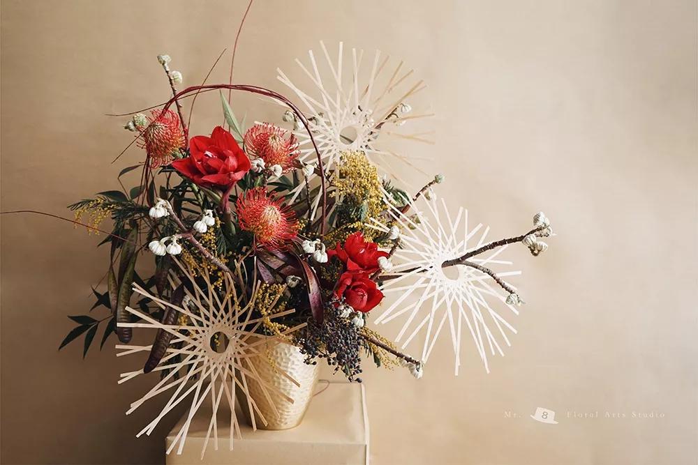 有年味儿的主题,有新年味儿的花