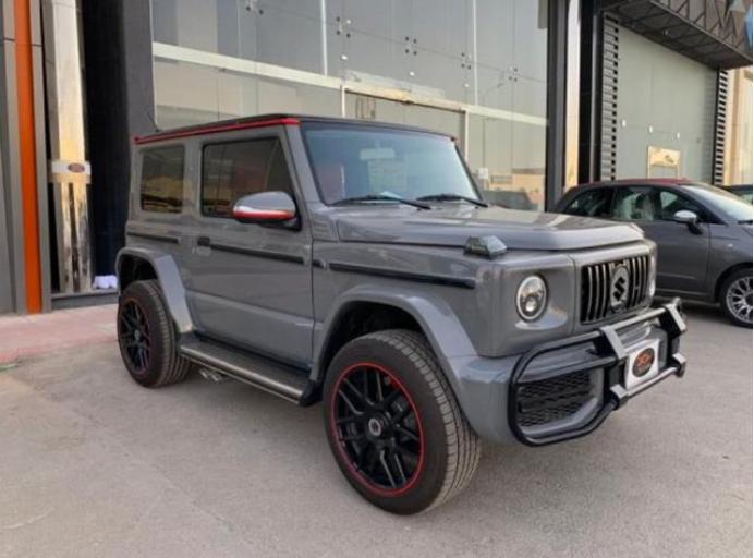 新款吉姆尼改巴博斯,吉姆尼改巴博斯车标能上路吗