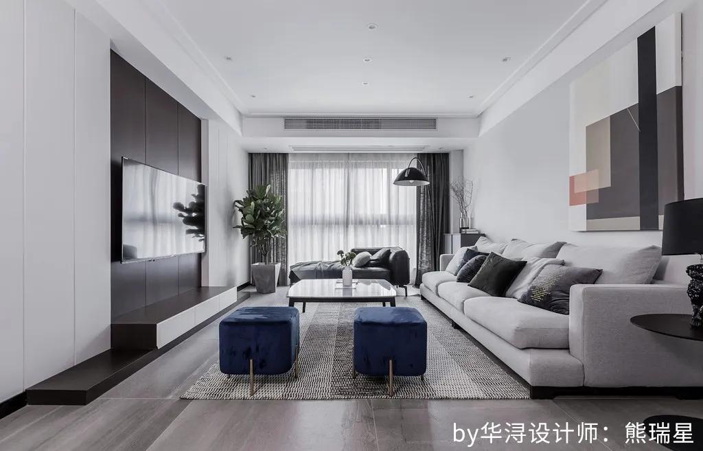 华浔170平装修实景效果图,华浔170平方效果图