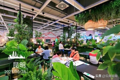 宜家人满为患,宜家荟聚人爆满