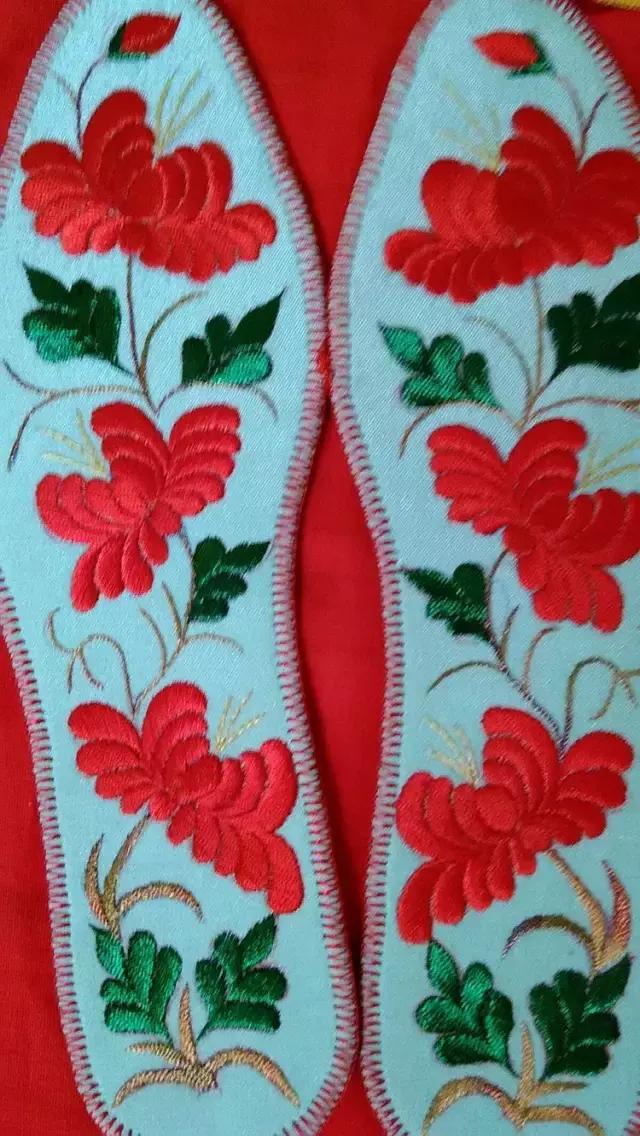 刺绣鞋垫图案大全详细图,惊艳绝伦刺绣鞋垫欣赏