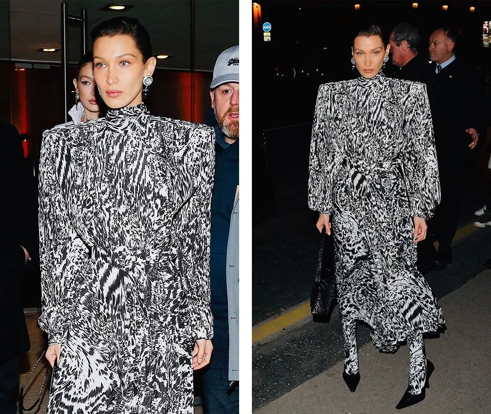 超模走秀气场炸裂卡点,超模穿衣秀