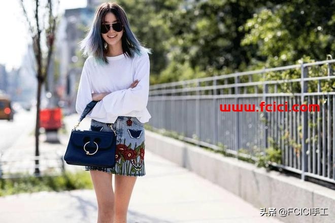 一块布如何剪出a字半身裙,一块布怎么做a字裙中长裙