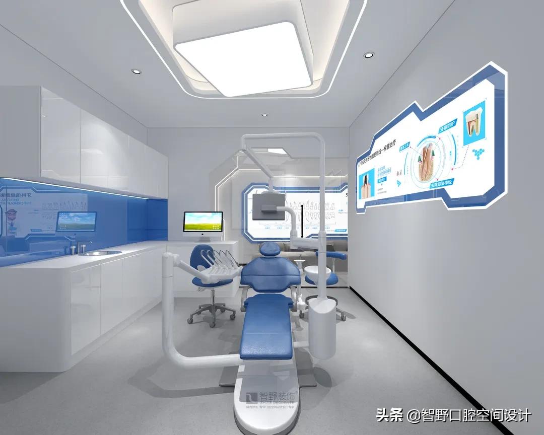 深圳市现代牙科诊所装修设计,济南市现代化口腔诊所装修设计