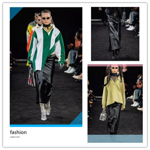 时髦单品“皮裙”，学会选款+搭配，让你的穿搭性感与时尚并存