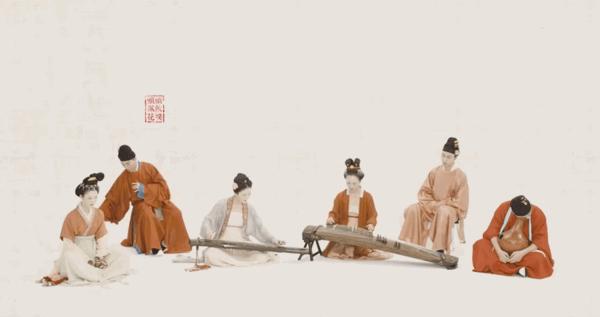 做喜欢之事,弘中华文化|自得琴社的画中古曲让网友爱上这种音乐