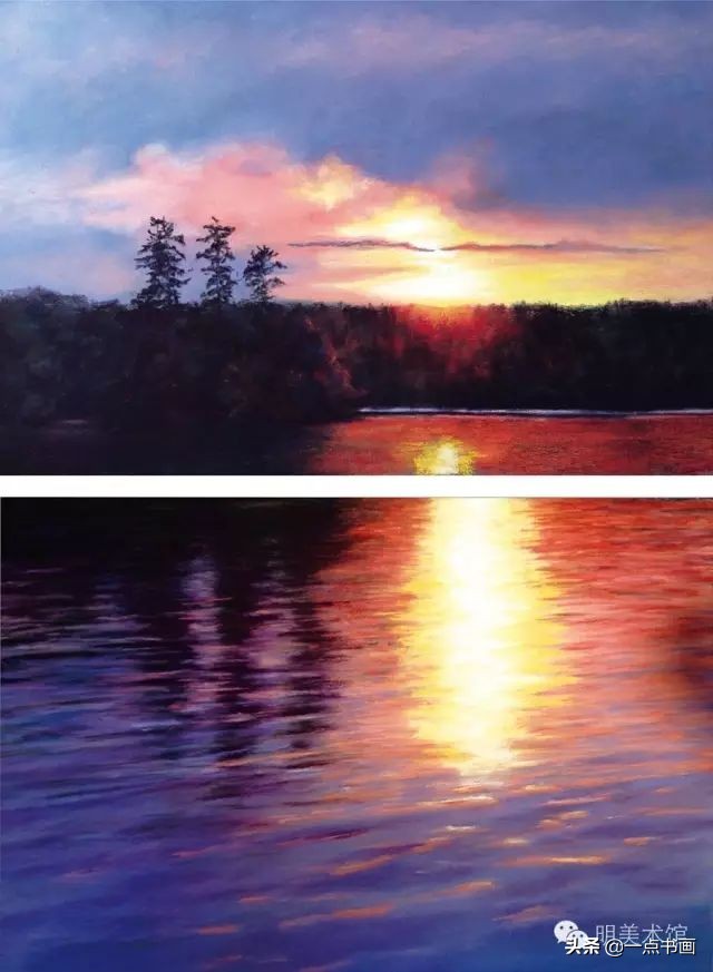 中外绘画作品赏析对比差异,中外绘画艺术作品比较欣赏