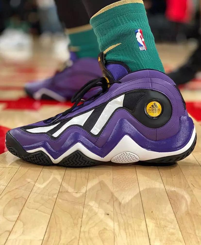 nba球星上脚布朗尼1代,nba球员上脚科比球鞋