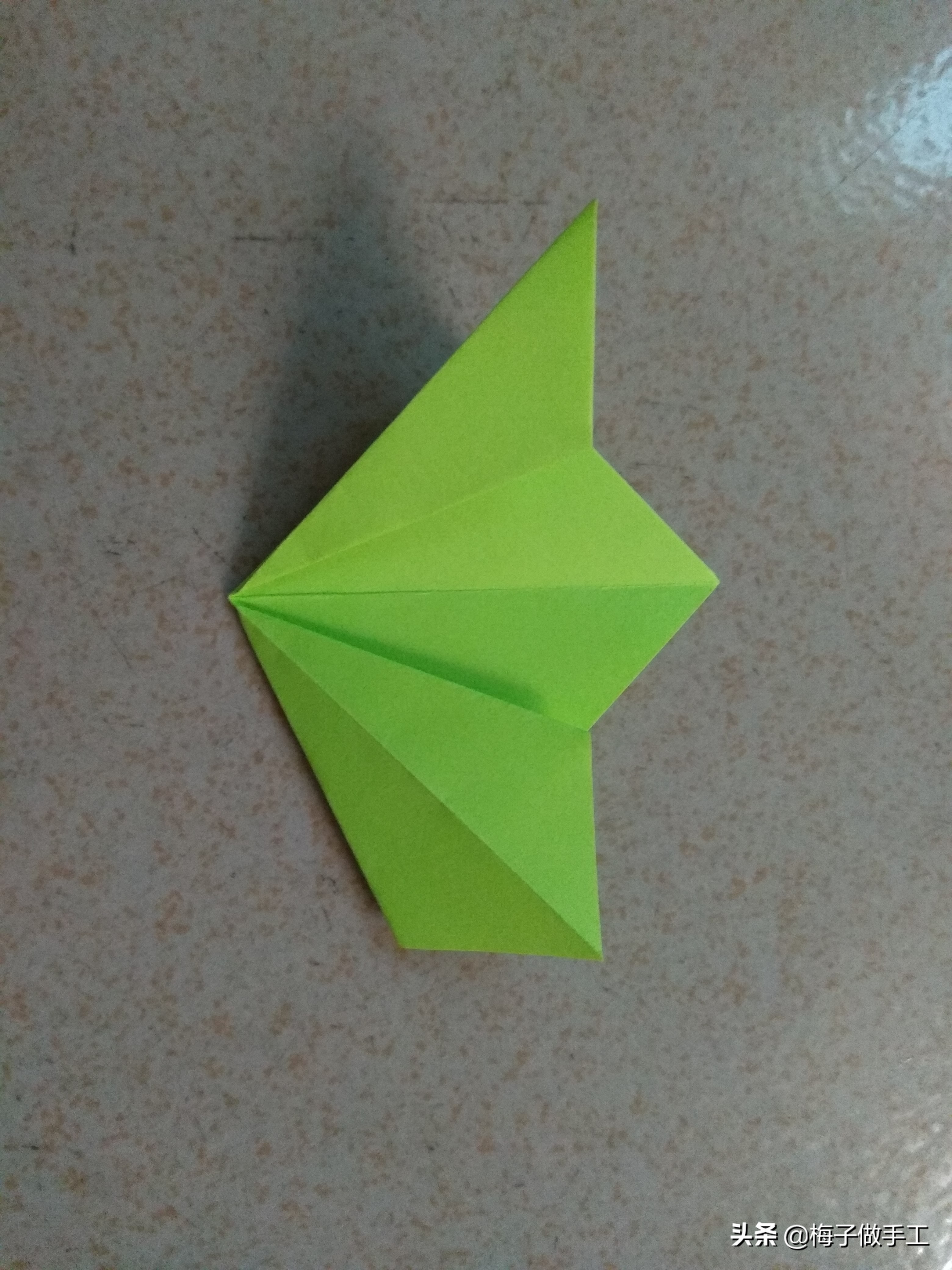 手工折纸樱花5瓣简单好看,折纸樱花怎么做