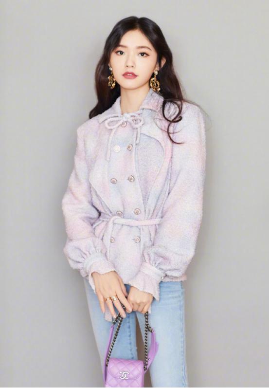 香芋紫很显白的一款,香芋紫最火的搭配色