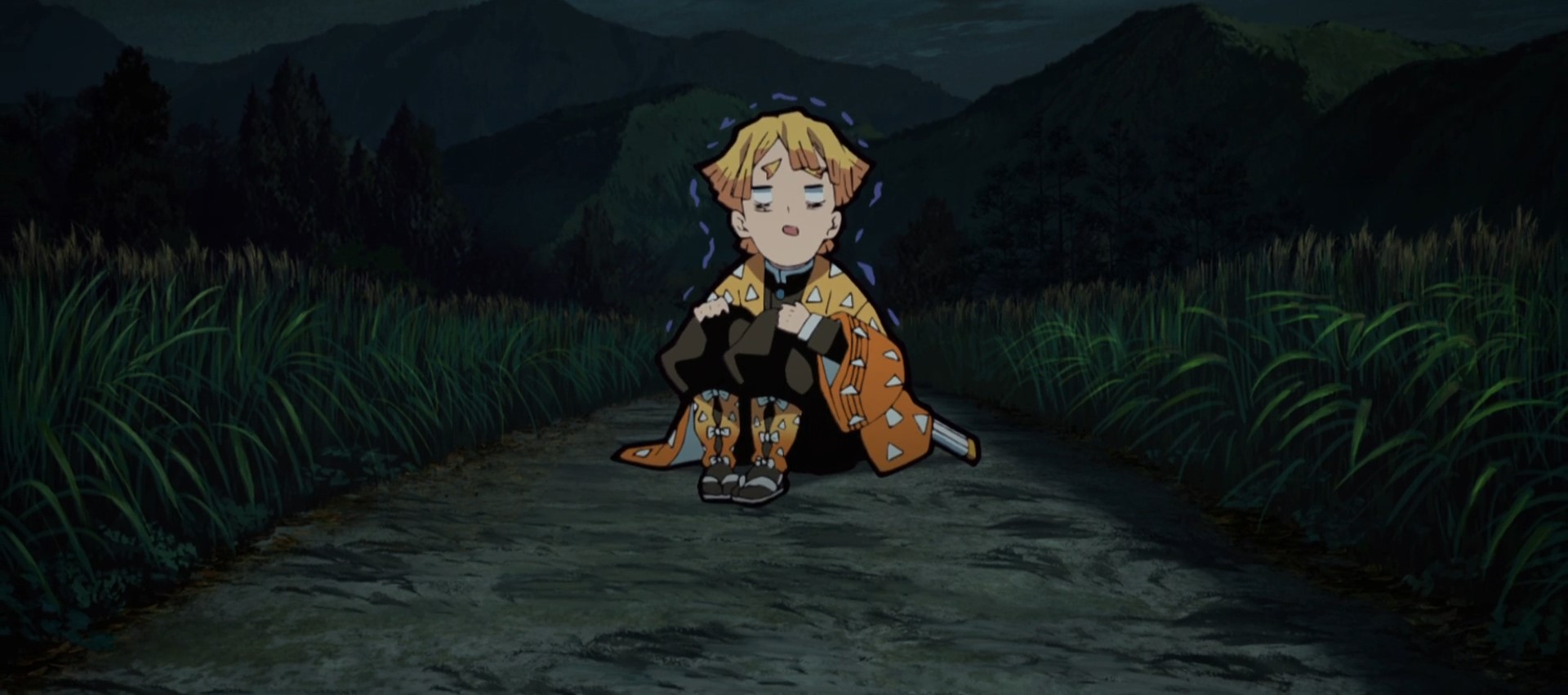 鬼灭之刃善逸真人cg,鬼灭之刃善逸伤感剪辑