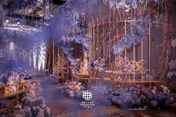 法式宫廷花园婚礼现场,法式风情庄园婚礼