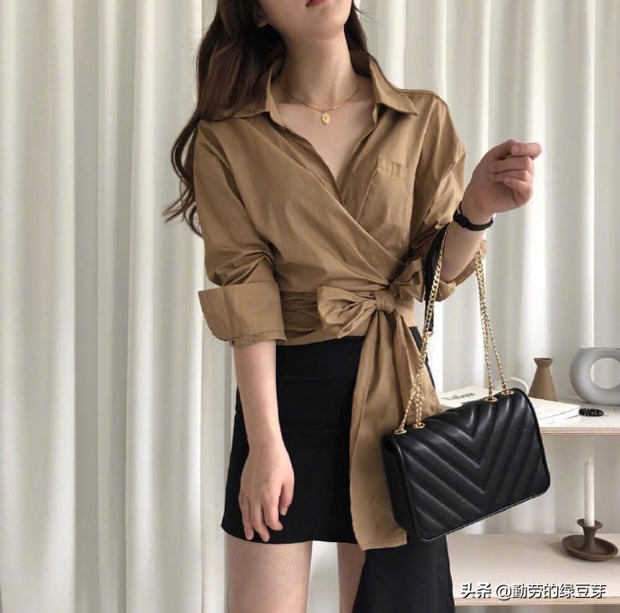 早秋气质复古穿搭一整套秋装,早秋气质秋装白色内搭