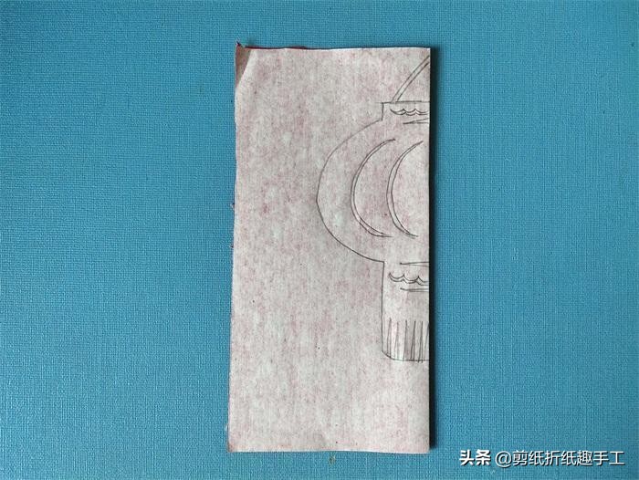 福字灯笼剪纸教程简单好看,剪纸春字灯笼剪法