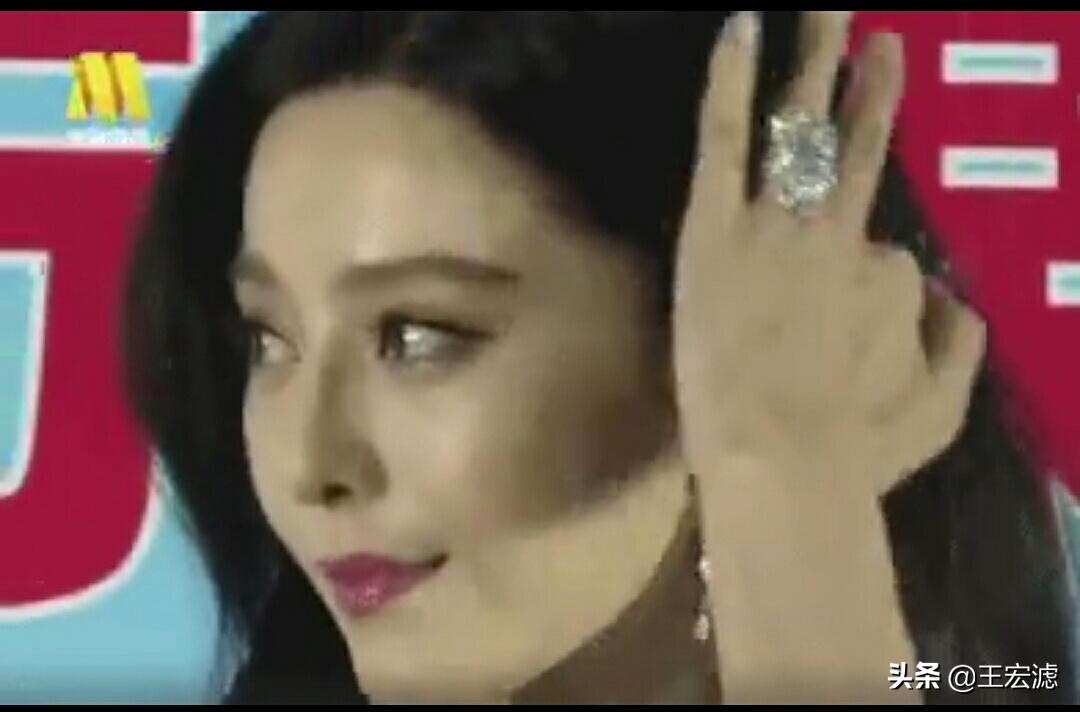 范冰冰的戒指多少克拉,范冰冰多一个戒指多少钱