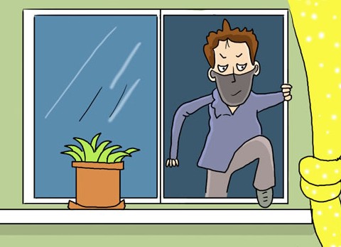 男子入室盗窃被女主发现,男子入室盗窃被女主人撞见后续