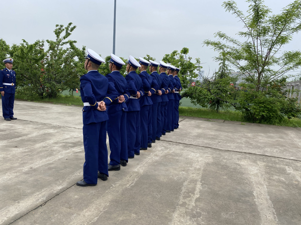 蓝朋友花式列队,蓝朋友全民热身