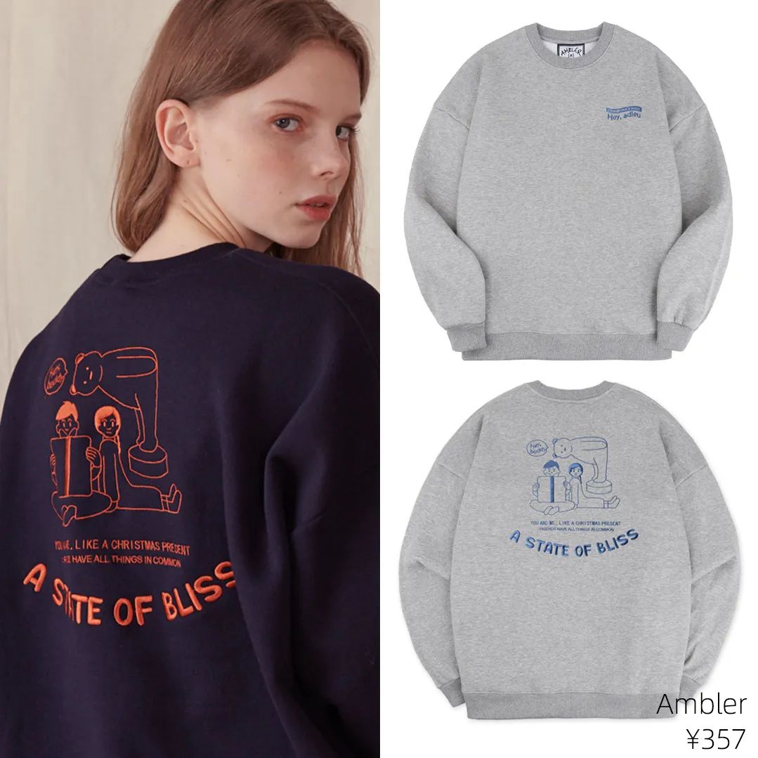 超好看的韩国原单卫衣,平价韩系卫衣推荐