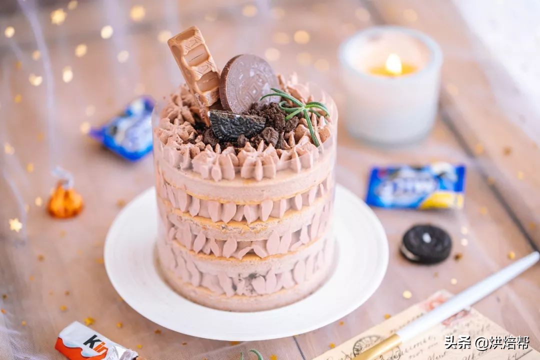 蛋糕抹面的技巧和手法在家自己做,一款不用抹面就可以完成的蛋糕
