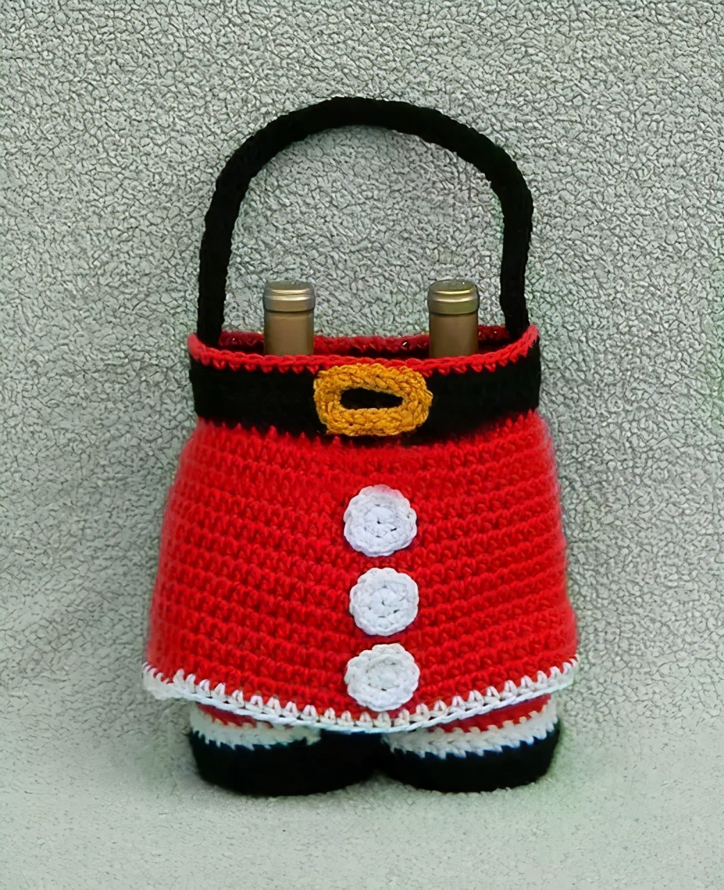 收纳盒子用布条线钩怎么钩视频,用三种毛线钩的收纳物