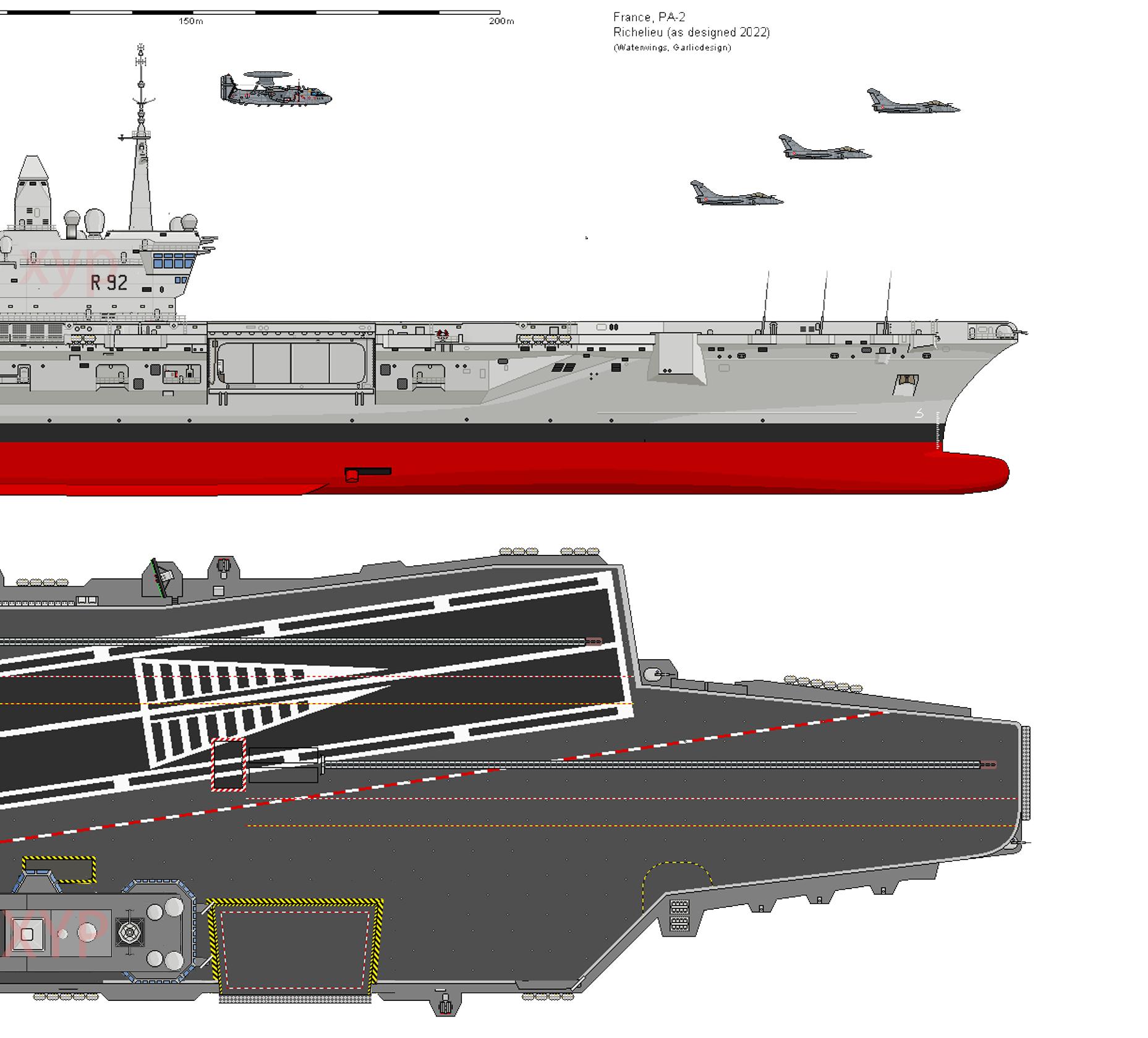 架空：团圆夜战争后，如芒在背的法海军，匆忙开建的黎塞留号航母