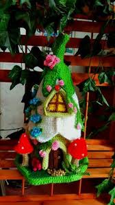 钩针梦幻小屋,钩针编织童话小屋视频教程