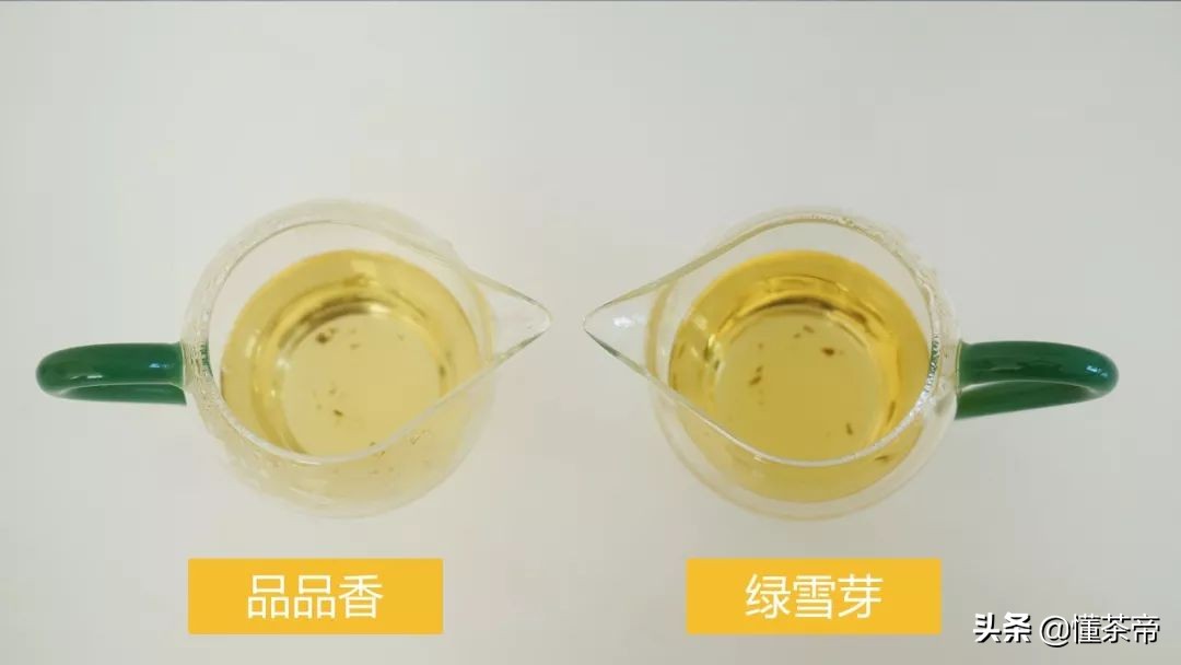 品品香和绿雪芽的老白茶哪个好,白茶测评