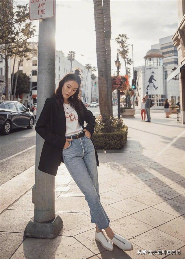 七分裤和九分裤如何搭配,九分裤的裤子怎么穿才好看