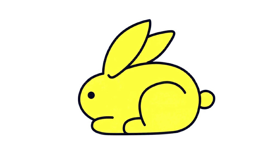兔子最简单又好看简笔画,兔子简笔画怎么画最简单最漂亮