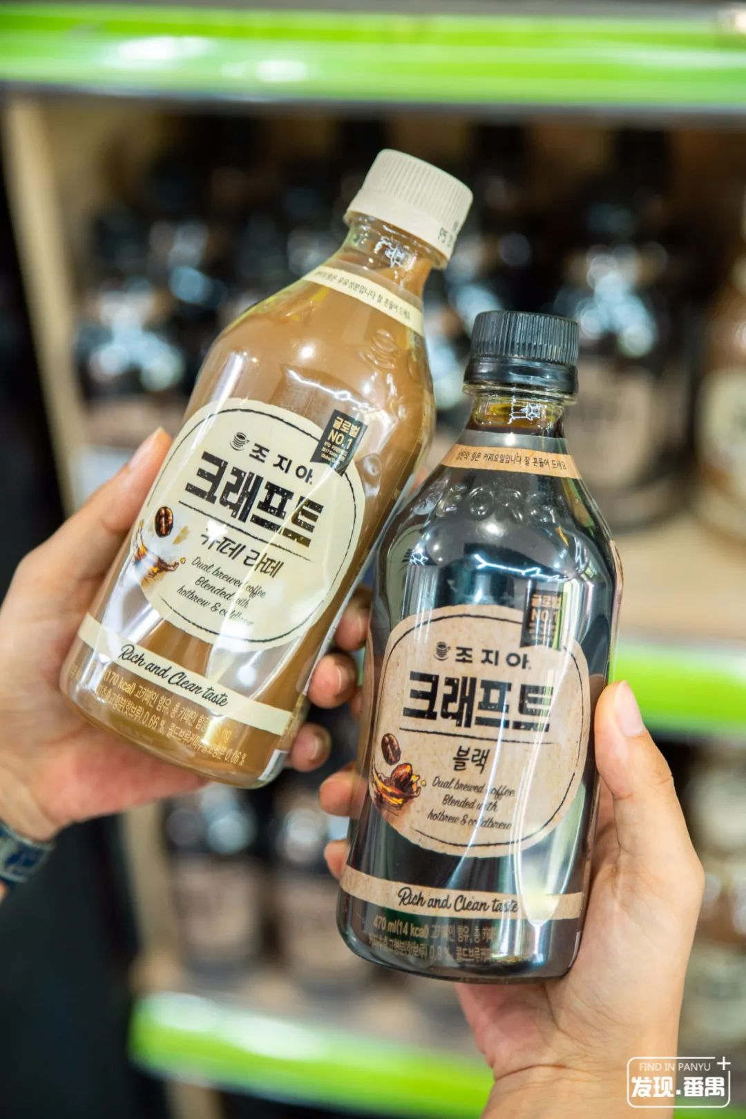 从韩国回来在超市买东西,从韩国进口商品