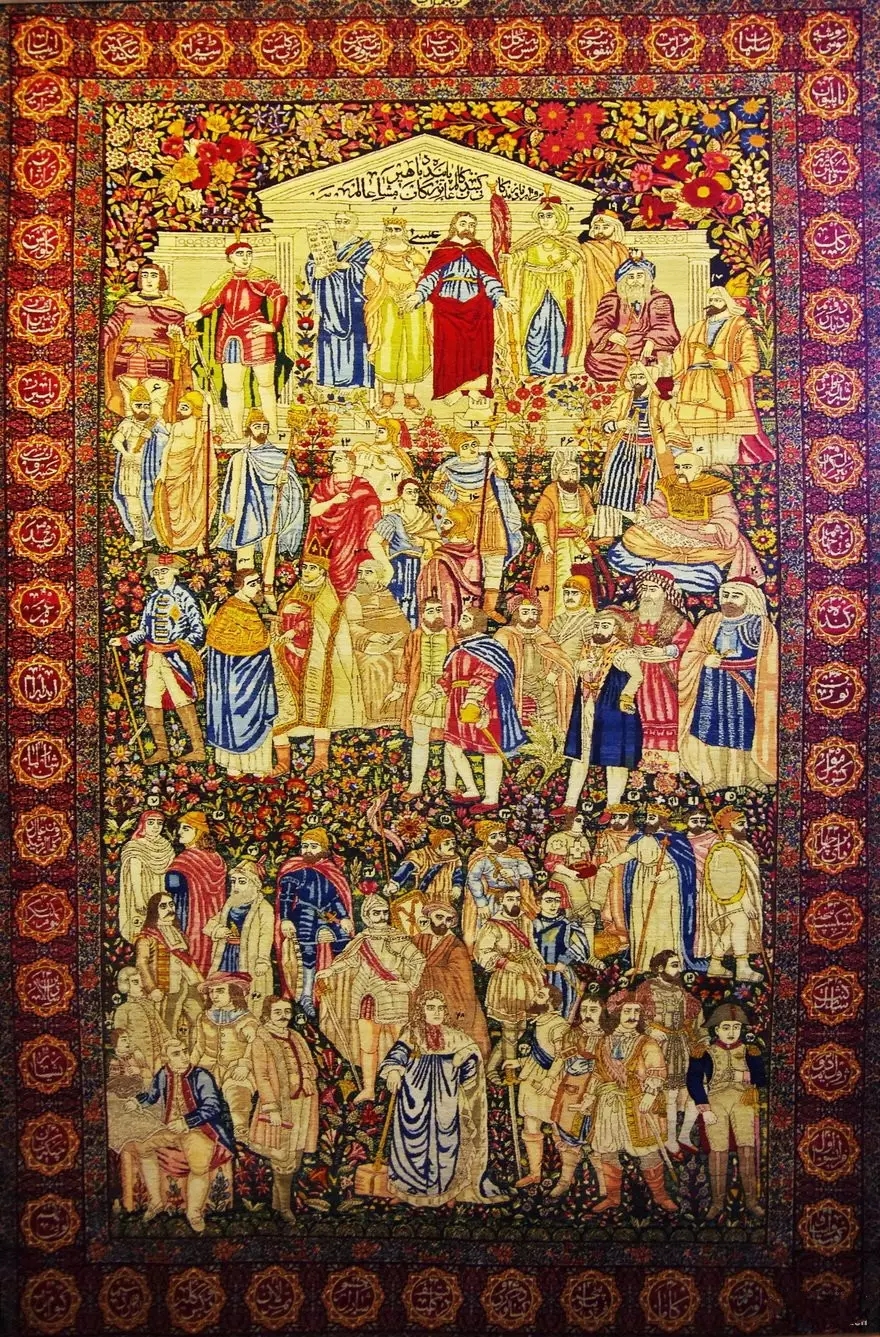 涨姿势|地面上的艺术，用手编织出的彩色的梦---波斯地毯