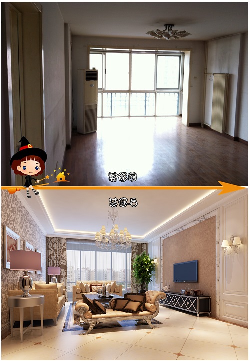 二手房装修翻新价格一览表40平方,120平二手房翻新改造需要多少钱