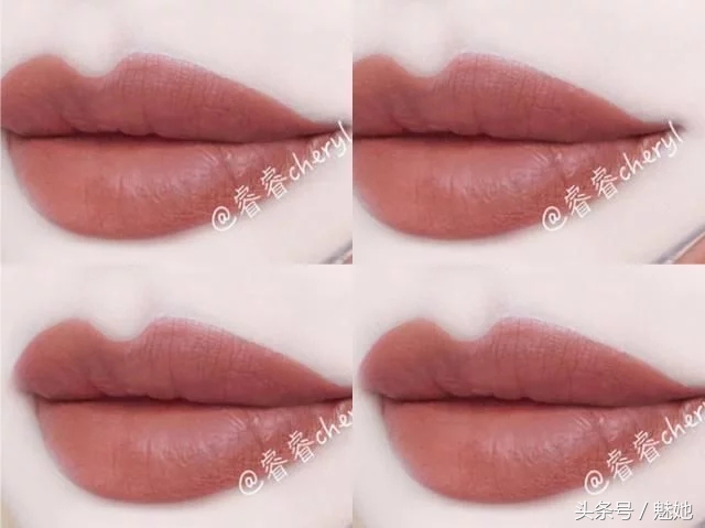 泰国小众三支唇釉,泰国裸色唇釉