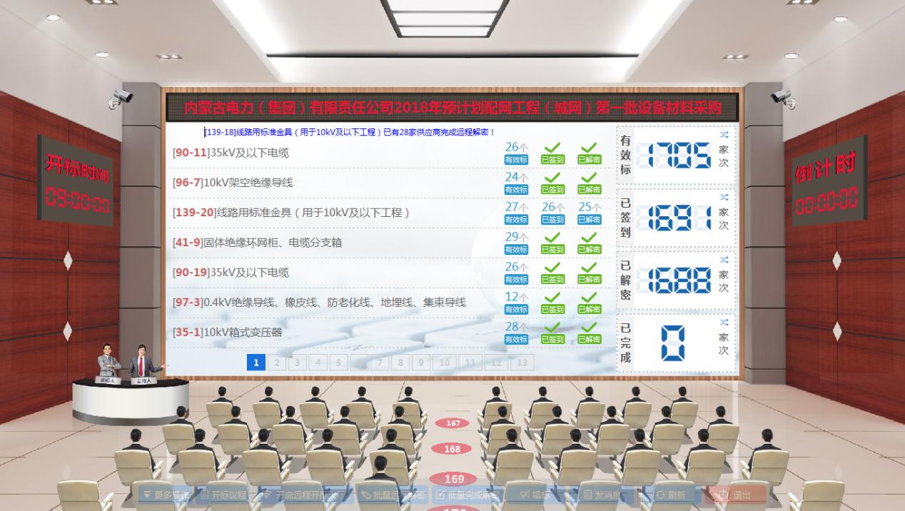招投标也玩直播？远程开评标首设虚拟现场