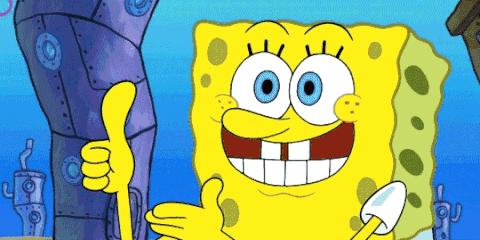 海绵宝宝说以前的你笑得好开心,海绵宝宝说你不开心就到此为止吧