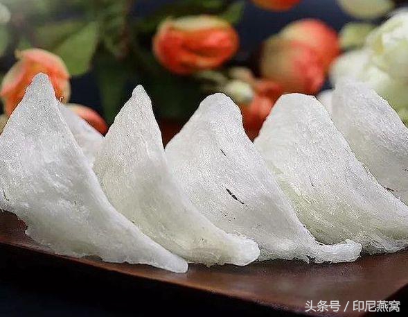 燕窝刷胶对比图,燕窝刷胶泡发后的样子