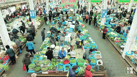 90多年前的上海菜市场,上海浦东新区最大的菜市场