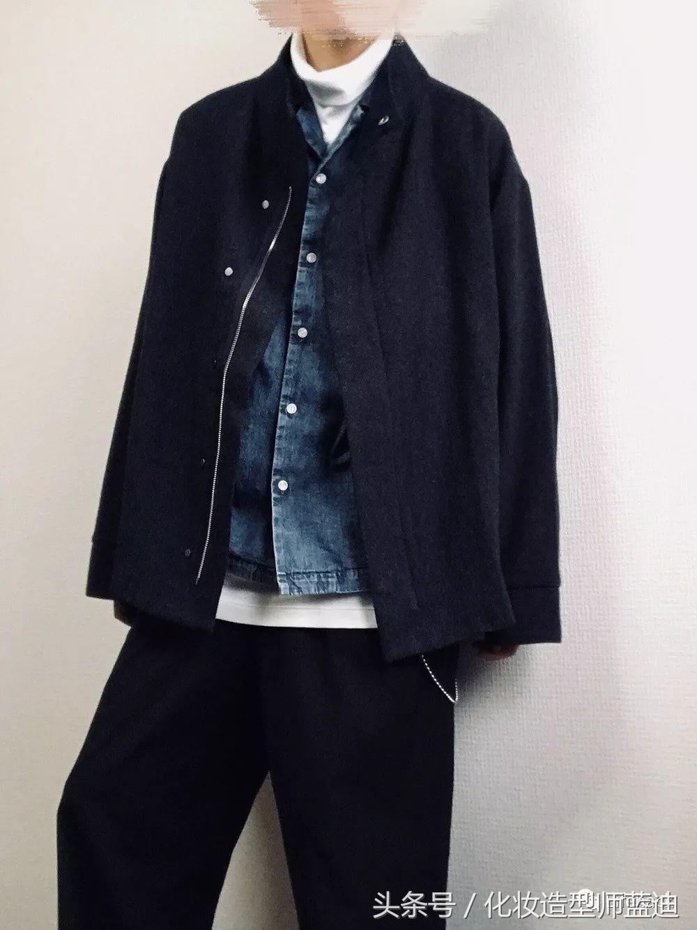 看韩国帅哥穿搭,韩式秋冬穿搭男