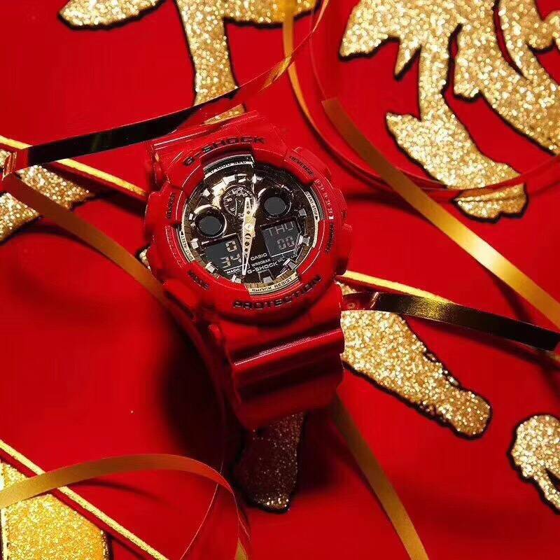 卡西欧g-shock狗年限定多少钱,卡西欧g-shockga-100绿色