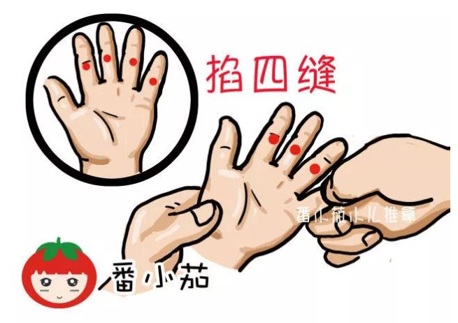 宝宝扁桃体发炎咳嗽便秘怎么推拿,小儿扁桃体发炎发烧一招推拿解决