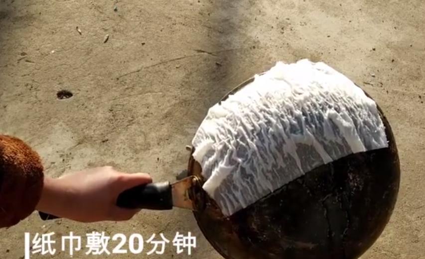 锅生锈钢丝球刷不掉,钢丝球刷不掉的锅底黑垢