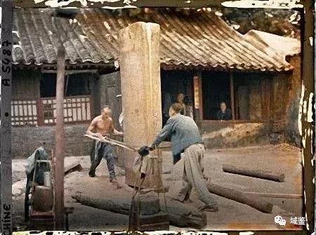 1百多年前法国人拍下的清朝照片,美国珍藏的中国晚清彩照