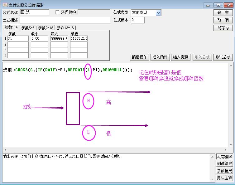 日线选股指标图解,指标精确定位