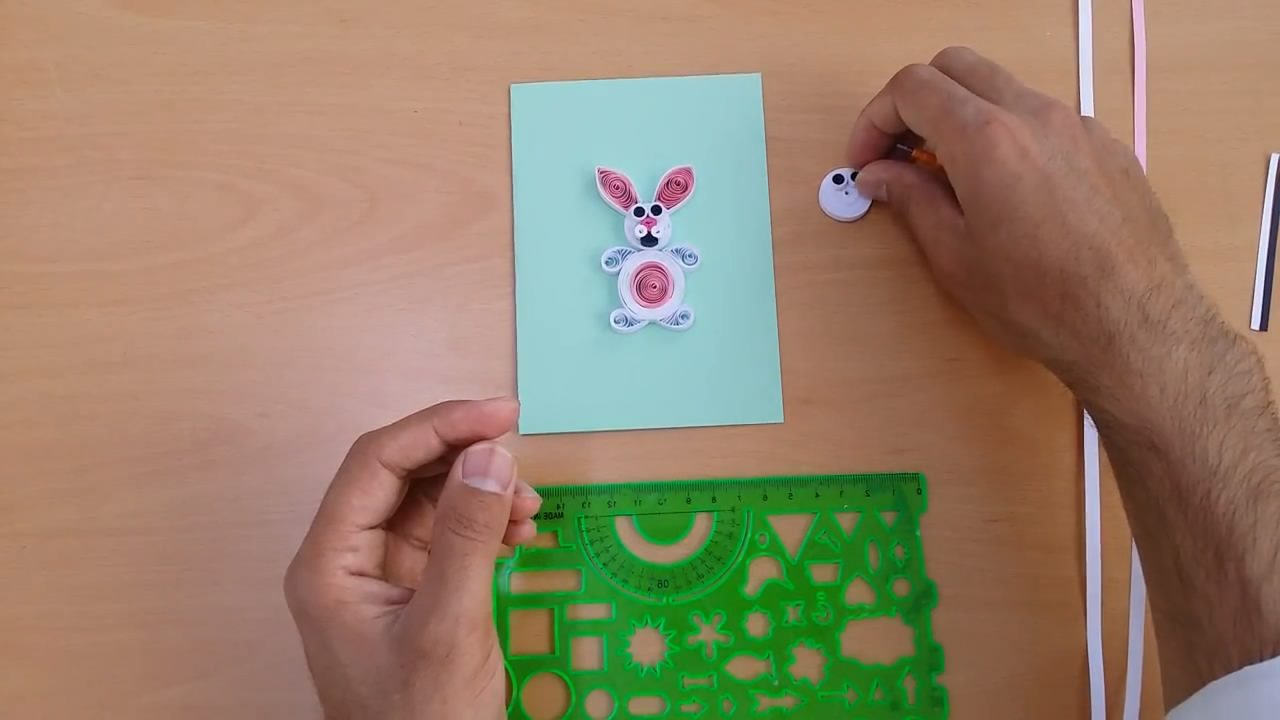 小兔子贺卡怎么做超级萌的那种,小兔子贺卡制作方法