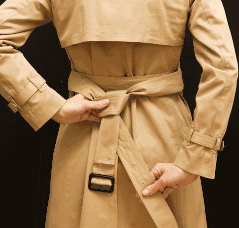 风衣不用多就只买这样一件经典的就可以穿的潮流又时髦了