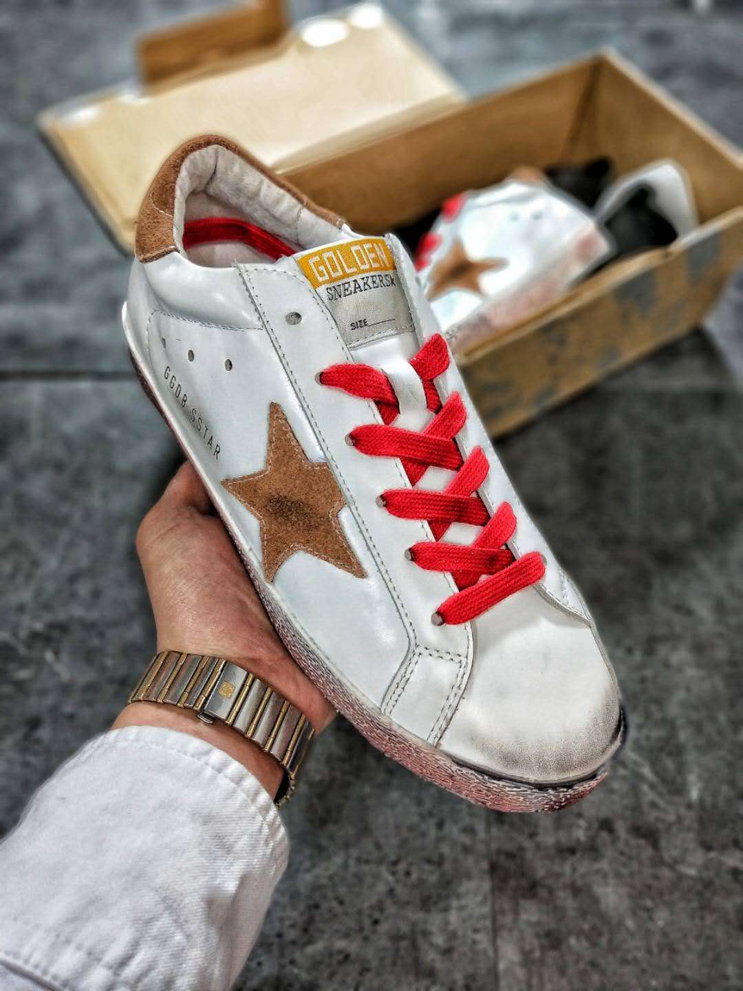 goldengoose脏鞋手工做旧,goldengoose脏鞋做旧