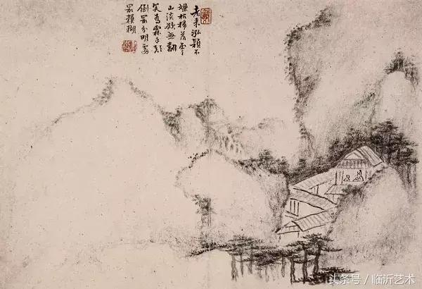 书法枯笔,枯笔之境的图片