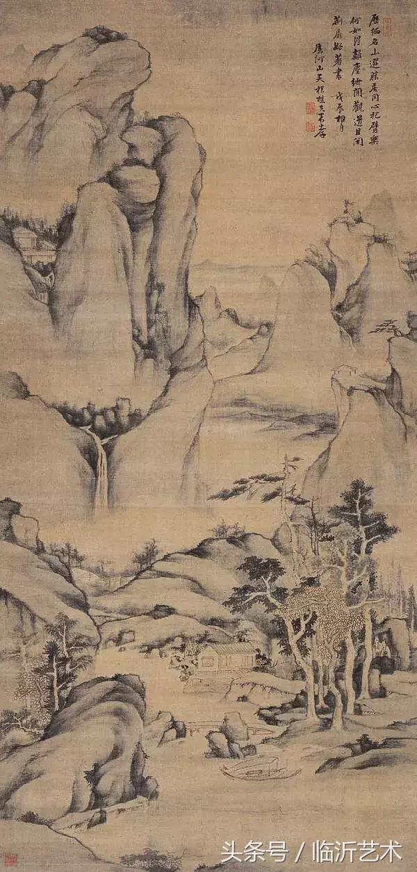 书法枯笔,枯笔之境的图片