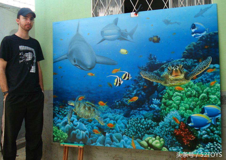 汽车彩绘的匠人让你不敢相信自己的眼睛